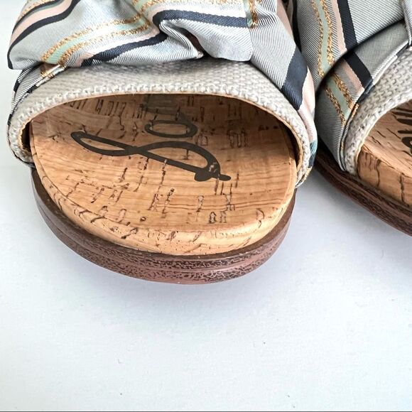 Sam Edelman Heidi Striped Knot Sandals 8.5 - Picture 6 of 8